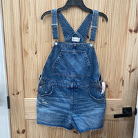 WOMENS UNIVERSAL THRED DENIM JEAN OVERALLS 12 NWT