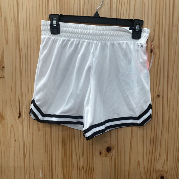 GIRLS DSG SHORTS BLK/WHITE M 10/12 NWT