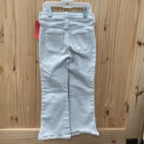 GIRLS GAP WHITE DENIM FLARE JEANS 5