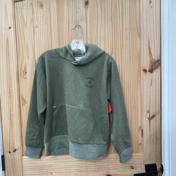 WOMENS ALPINE DESIGN OLIVE GREEN HOODIE M NWT