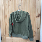 WOMENS ALPINE DESIGN OLIVE GREEN HOODIE M NWT