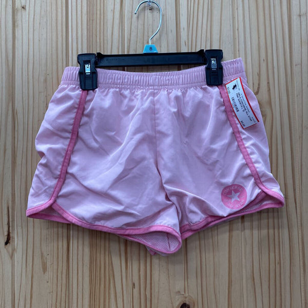 GIRLS CONVERSE ALL STAR PINK SHORTS L 12