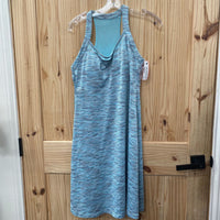 WOMENS MPG SL DRESS SKY BLUE/BLK/WHITE M
