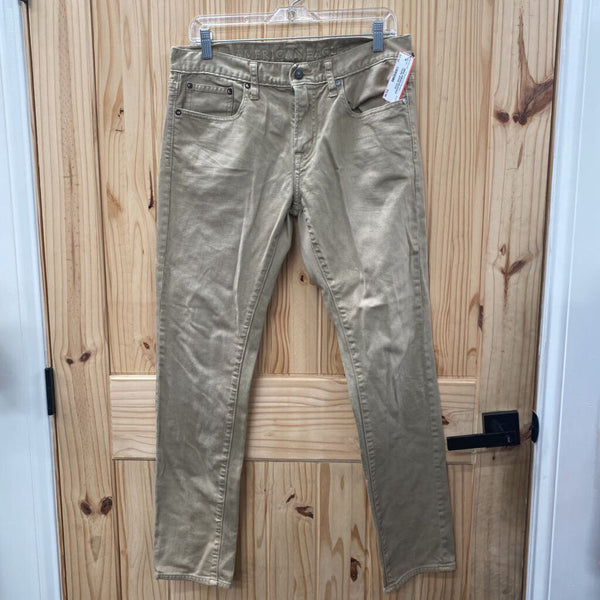 MENS AMERICAN EAGLE TAUPE JEANS 32X32