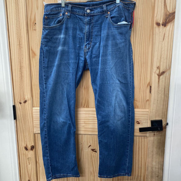MENS LEVI DENIM JEANS 38X30
