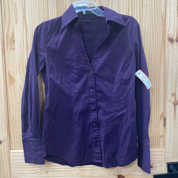 WOMENS EXPRESS DK PLUM LS SHIRT M