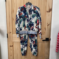 WOMENS PHILOSOPHY 2PC SET FLORAL SET M