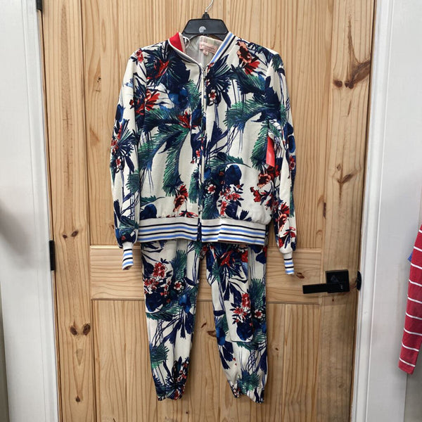 WOMENS PHILOSOPHY 2PC SET FLORAL SET M