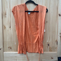 WOMENS BANANA REPUBLIC ORANGE SHIRT M