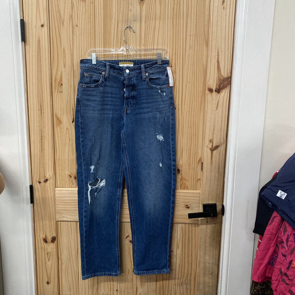 WOMENS DENIM DIST. JEANS 8
