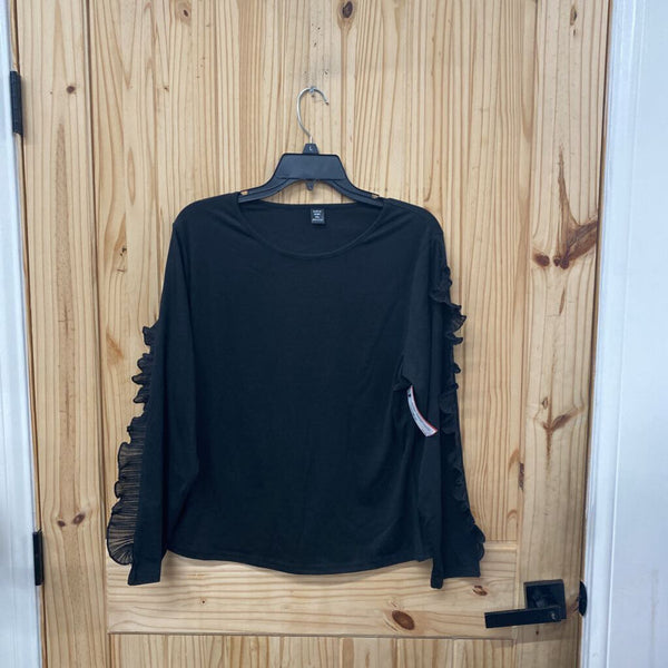 WOMENS SHEIN BLK CASUAL TOP 2XL