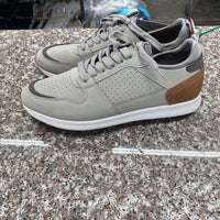 MENS STEVE MADDEN SHOES STONE GREY/DK TAUPE 10 NWOT