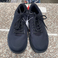 MENS KIRKLAND SIGNATURE BLK SHOES 10.5 NWT