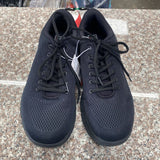 MENS KIRKLAND SIGNATURE BLK SHOES 10.5 NWT