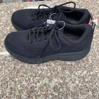 MENS KIRKLAND SIGNATURE BLK SHOES 10.5 NWT