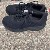 MENS KIRKLAND SIGNATURE BLK SHOES 10.5 NWT