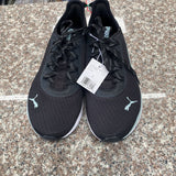WOMENS PUMA SHOES BLK/WHITE/TEAL 8 NWT