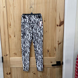 WOMENS ZYIA LEGGINGS BLK/WHITE 4
