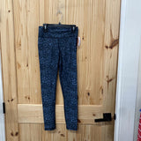 WOMENS ZYIA BLK/GREY CHEETAH RUCHED LEGGINGS 4