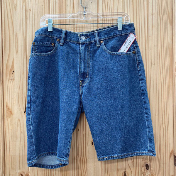 MENS LEVIS DENIM SHORTS 32