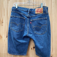MENS LEVIS DENIM SHORTS 32