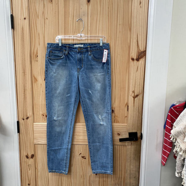 WOMENS LIFE IN PROGRESS DENIM JEANS 18 NWOT