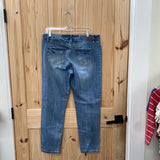 WOMENS LIFE IN PROGRESS DENIM JEANS 18 NWOT