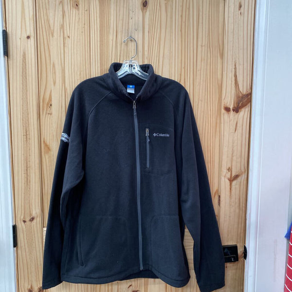 MENS COLUMBIA BLK JACKET XL NWOT