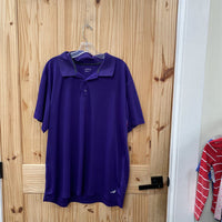 MENS BCG PURPLE POLO SHIRT 2XL