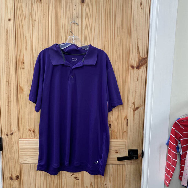MENS BCG PURPLE POLO SHIRT 2XL