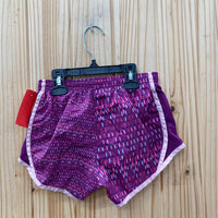 GIRLS NIKE SHORTS PURPLE/PINK/BLUE S 8