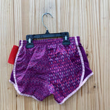 GIRLS NIKE SHORTS PURPLE/PINK/BLUE S 8