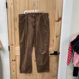 MENS DICKIES BROWN PANTS 40X32