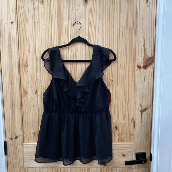 WOMENS TORRIS CASUAL BLK TOP 0 XL