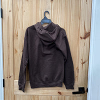 WOMENS COCKTAIL CLUB BROWN HOODIE S NWT
