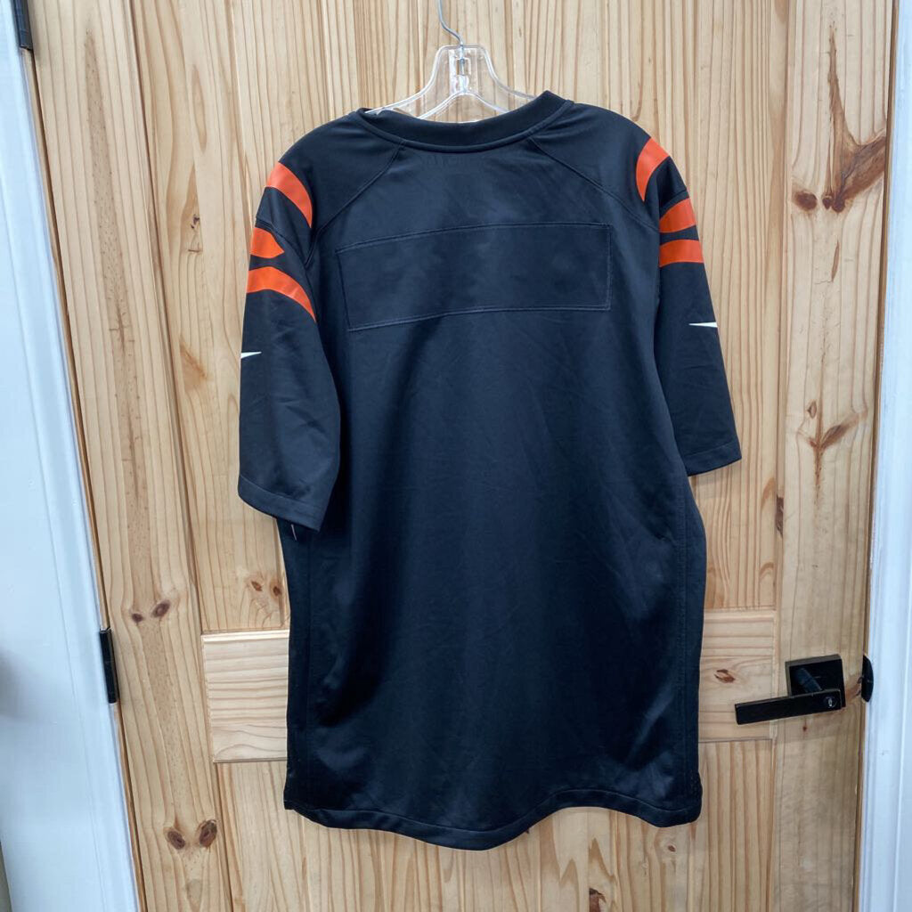 MENS NIKE NFL JERSEY SHIRT PAULE BROWN ORANGE/BLK L NWOT