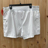 WOMENS CALIA WHITE SHORTS XXL NWT