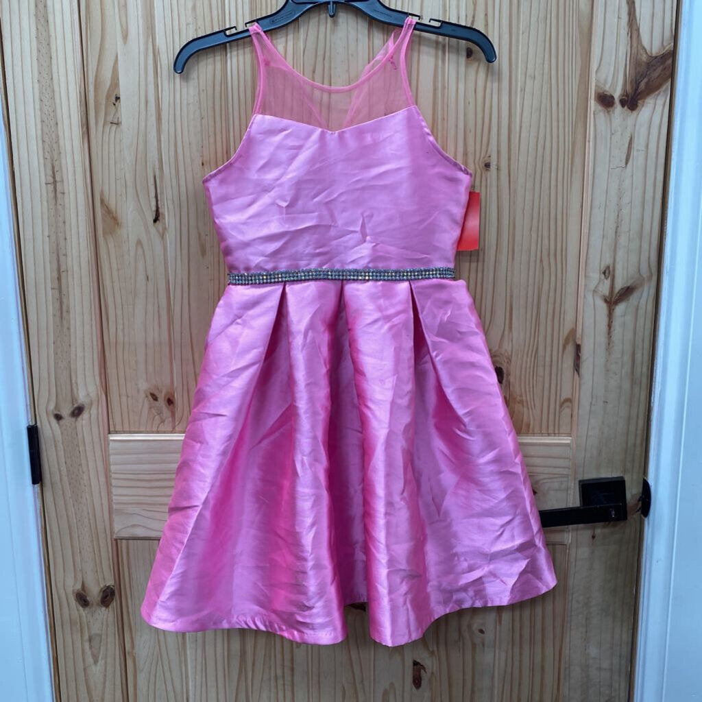 GIRLS RARE EDITIONS PINK SL CASUAL DRESS 12