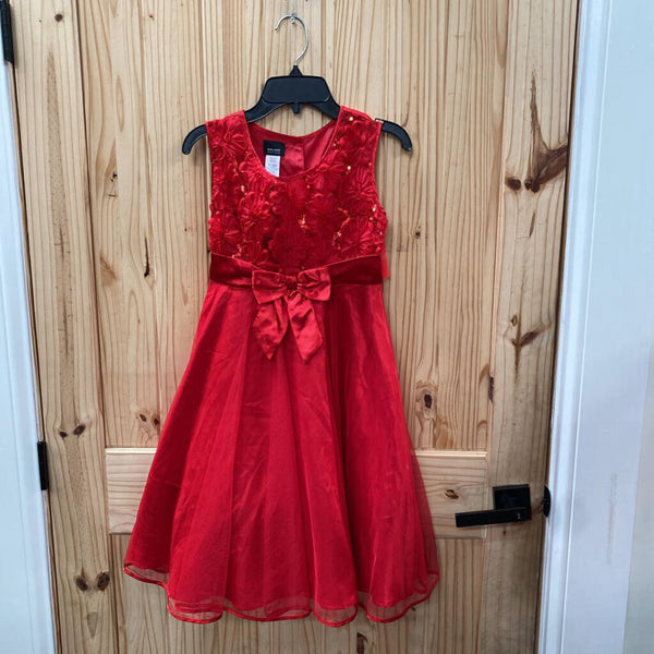 GIRLS HOLIDAY EDITIONS RED CASUAL SL DRESS XL 14/16