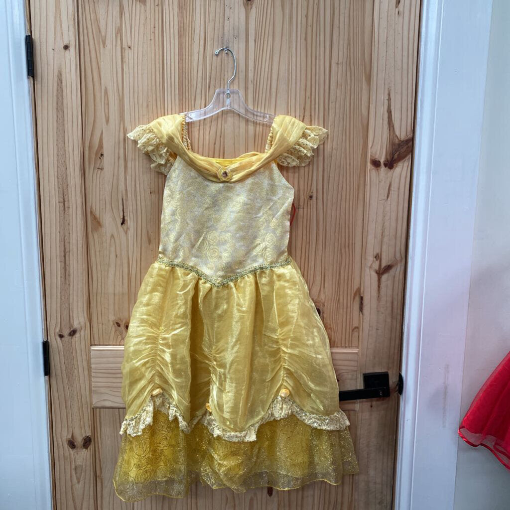 GIRLS DISNEY PARK YELLOW DRESS L 12