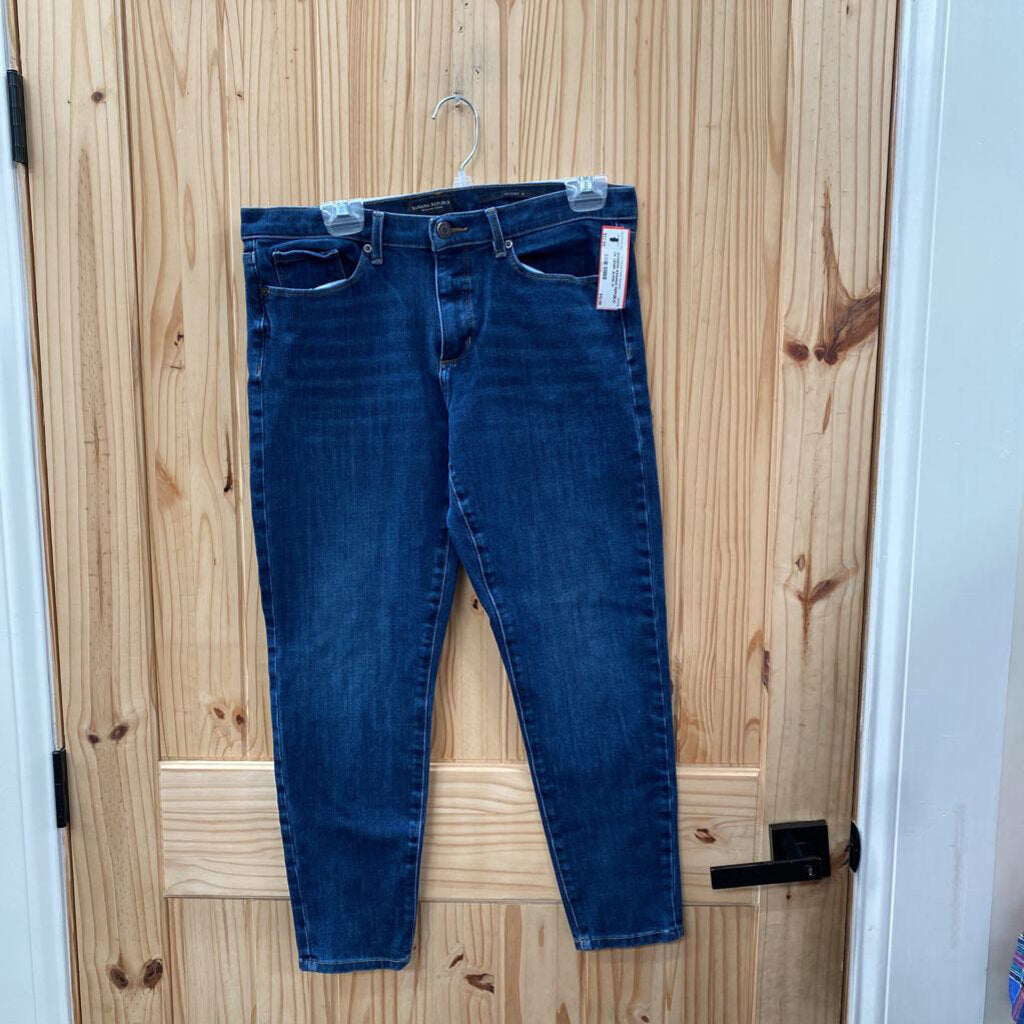WOMENS BANANA REPUBLIC DK DENIM JEANS 31