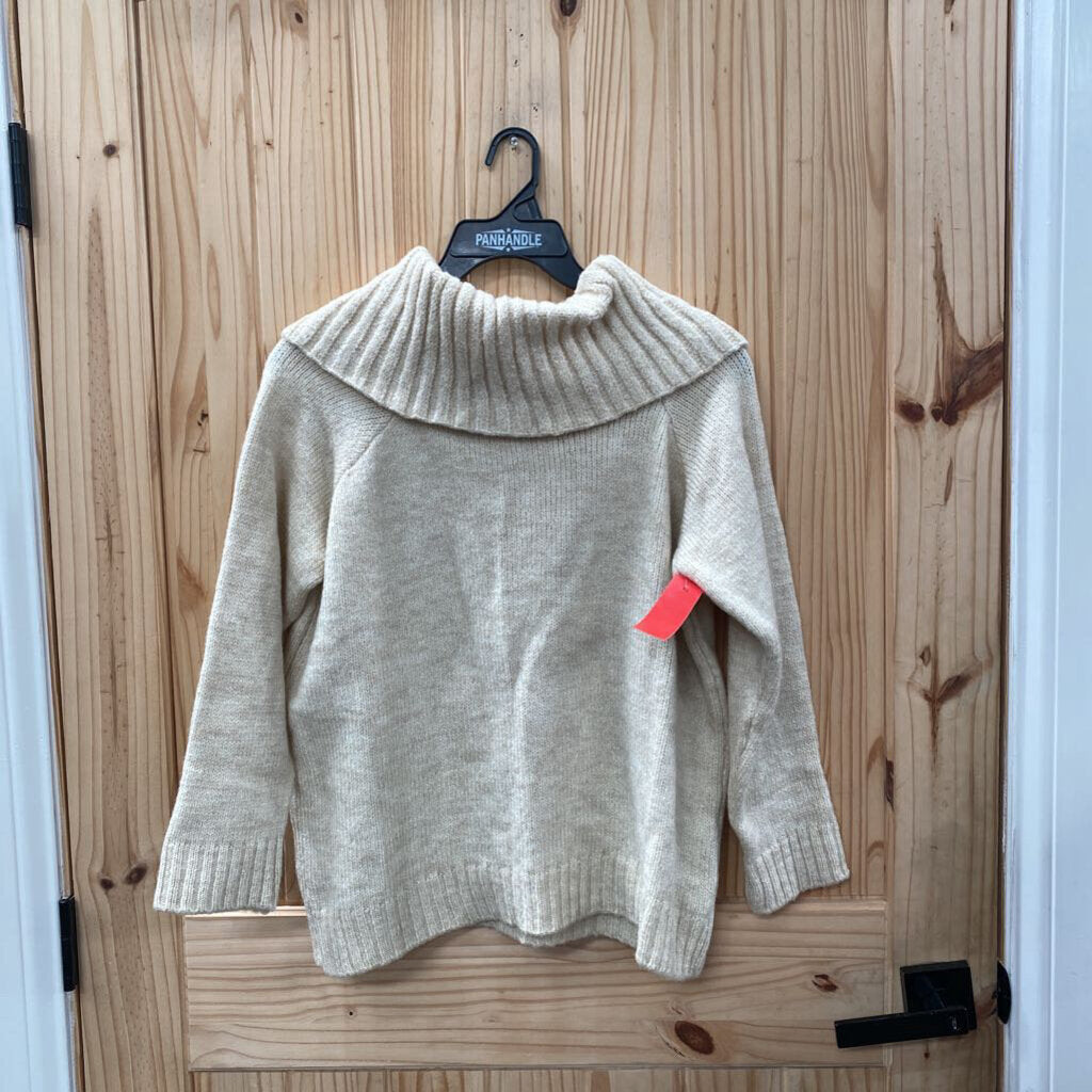 WOMENS IVORY SWEATER L