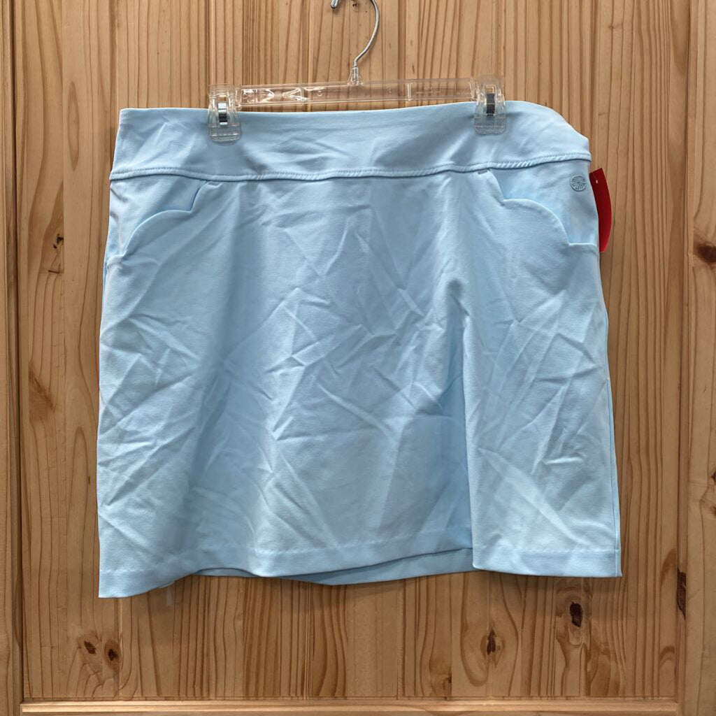 WOMENS LILLY PULITZER SKY BLUE SKORTS 16 NWT spw