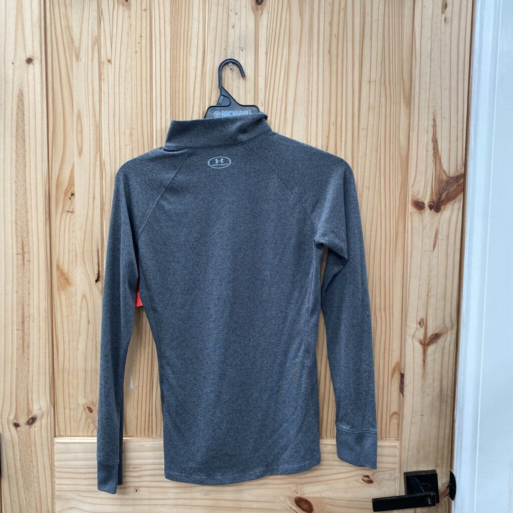 WOMENS UNDER ARMOUR PULLOVER GREY S