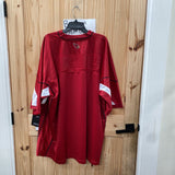 MENS NFL RED/BLK JERSEY SHIRT 4XL NWT