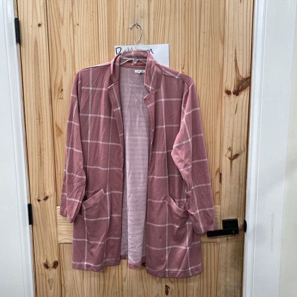 WOMENS MAURICES MAUVE CARDIGAN XXL