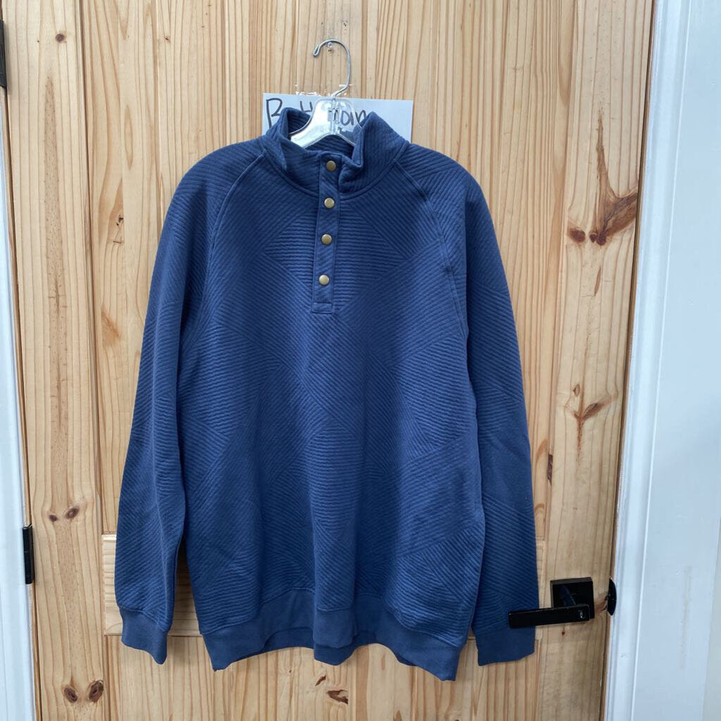 MENS GOODFELLOW & CO. DK TEAL PULLOVER L NWT