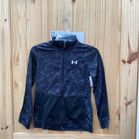 BOYS UNDER ARMOUR JACKET BLK YMD 10