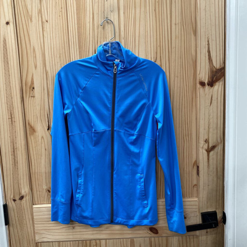 WOMENS UNDER ARMOUR JACKET SKY BLUE/GREY S