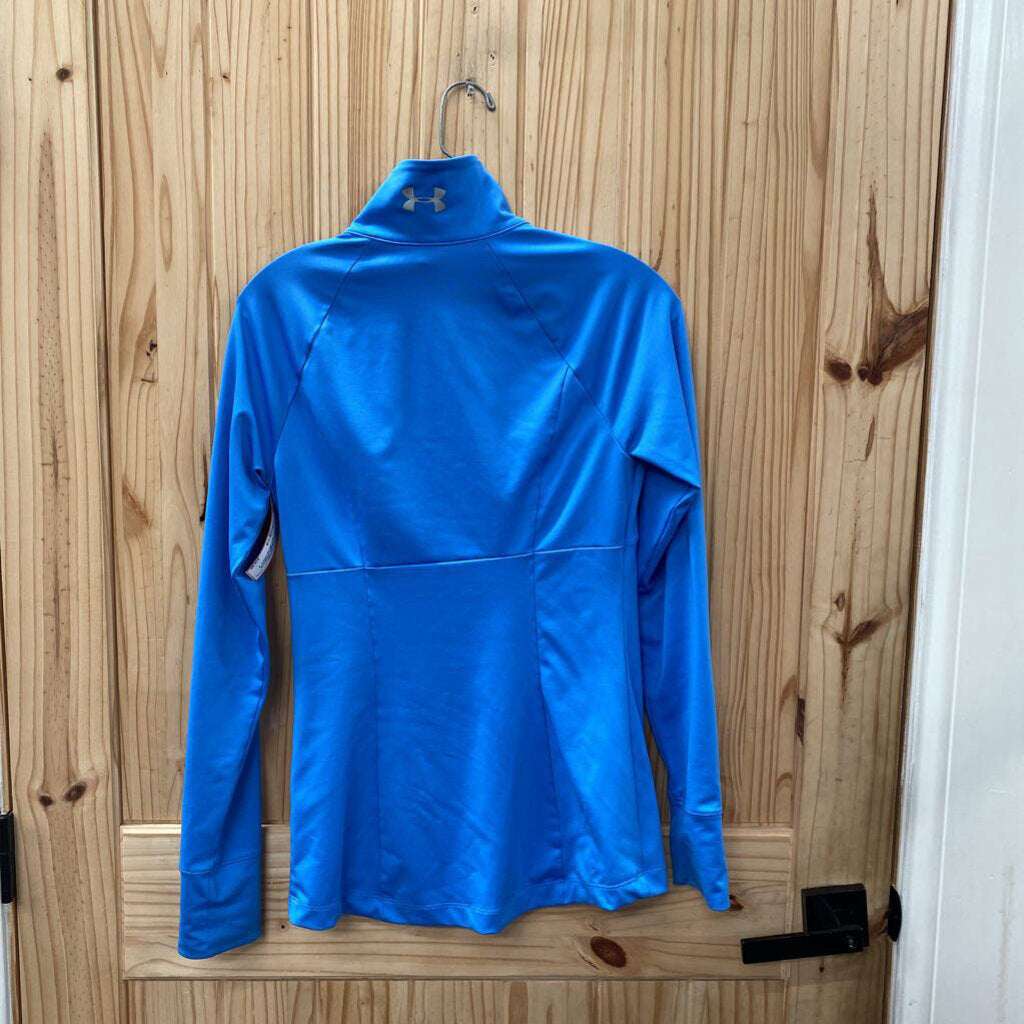 WOMENS UNDER ARMOUR JACKET SKY BLUE/GREY S